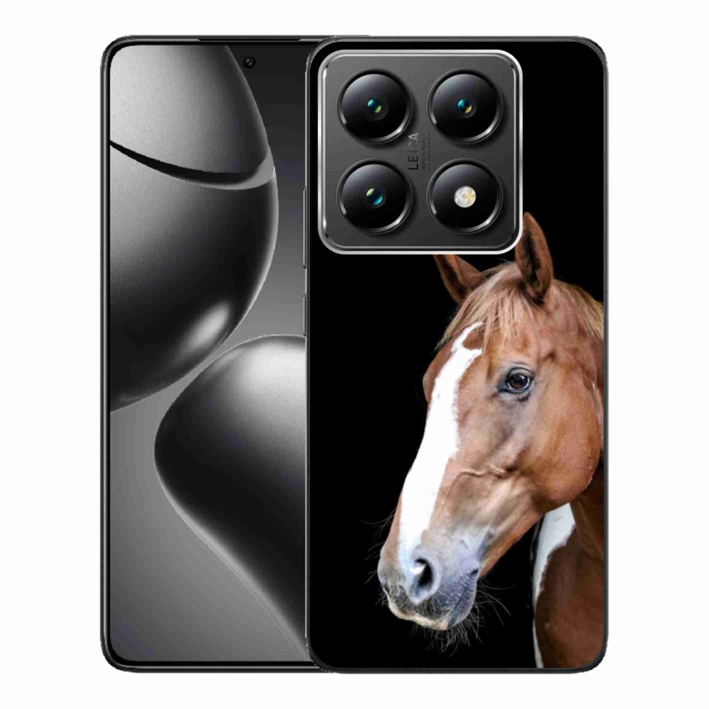 Gelový kryt mmCase na Xiaomi 14T Pro - hnědý kůň 3