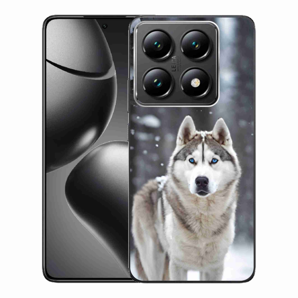 Gelový kryt mmCase na Xiaomi 14T Pro - husky 2