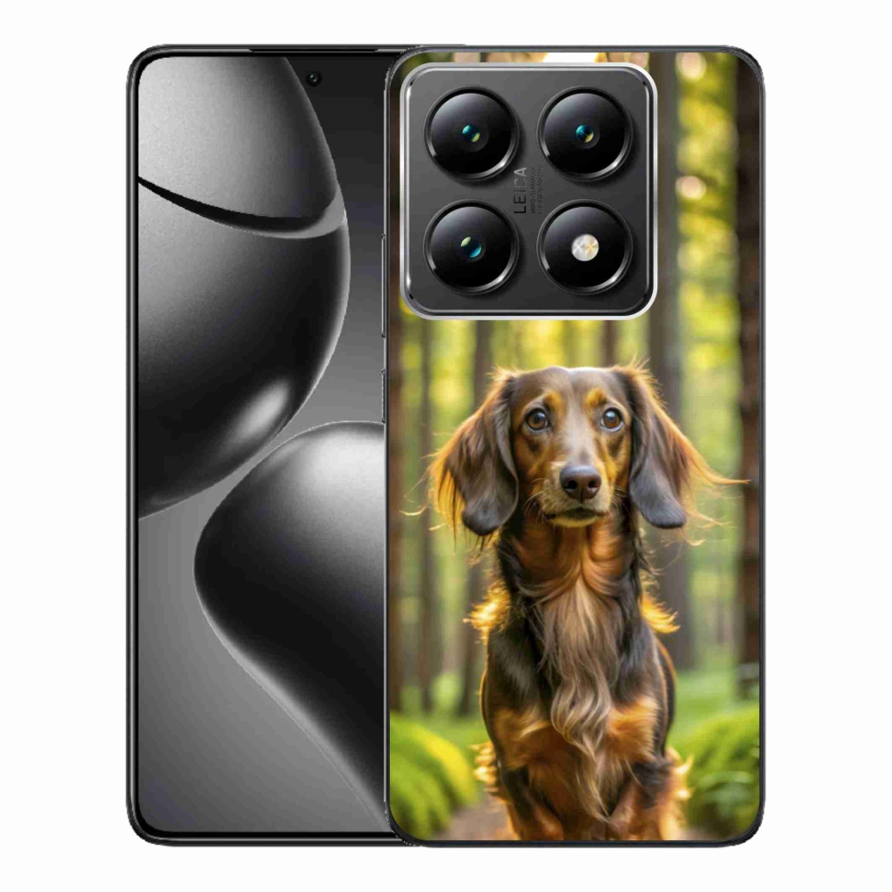 Gelový kryt mmCase na Xiaomi 14T Pro - jezevčík 4