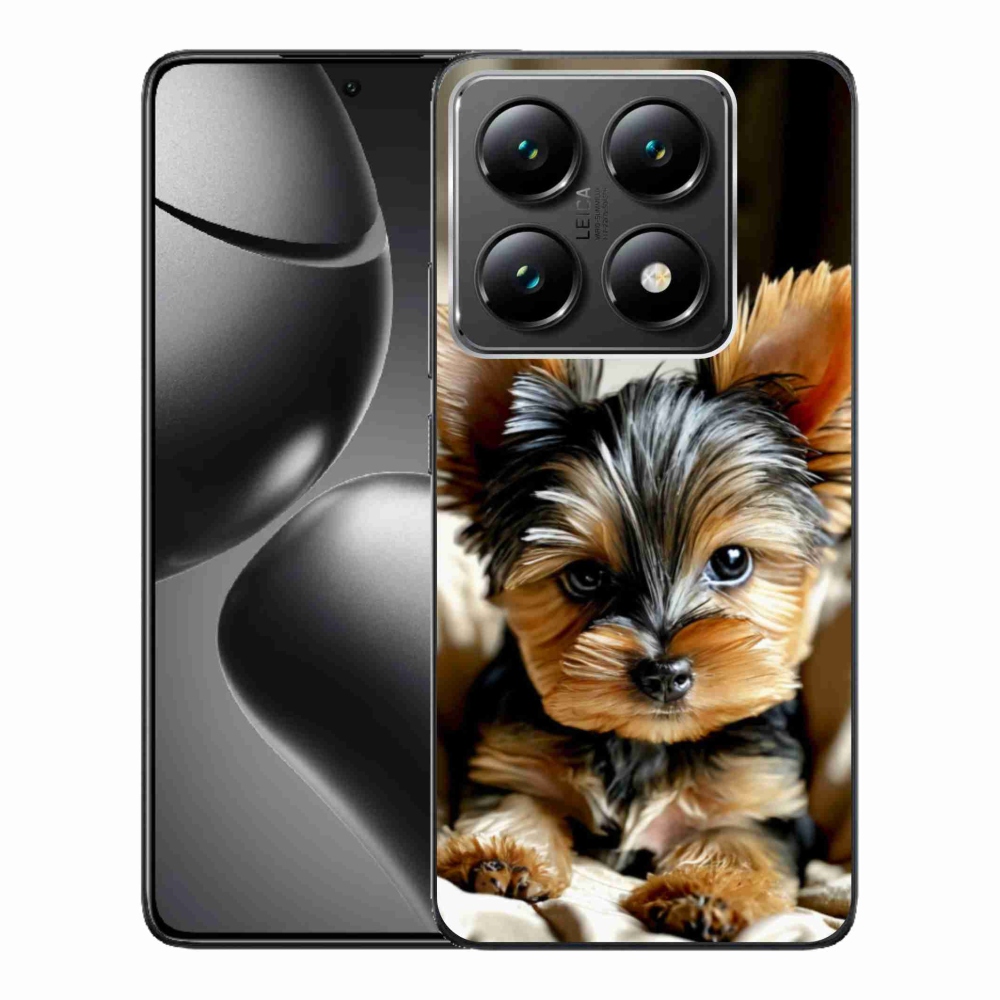 Gelový kryt mmCase na Xiaomi 14T Pro - jorkšír 11