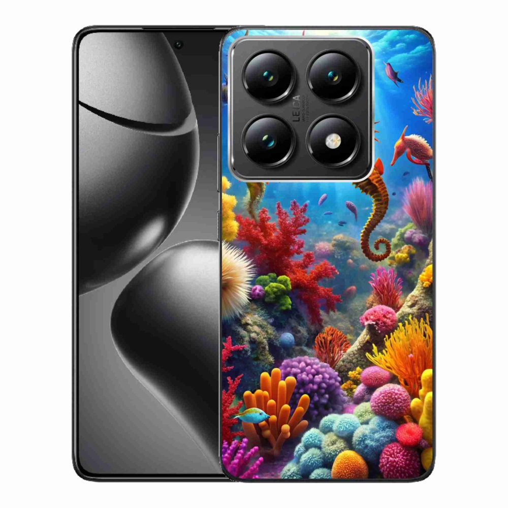 Gelový kryt mmCase na Xiaomi 14T Pro - mořský svět 3
