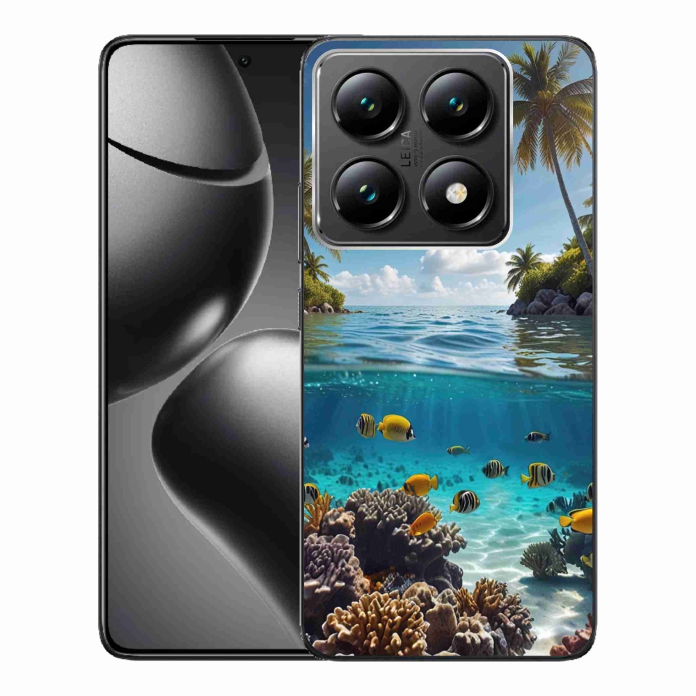 Gelový kryt mmCase na Xiaomi 14T Pro - mořský svět 4