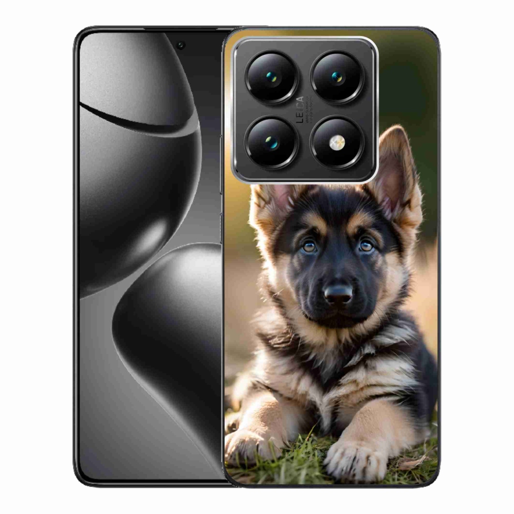 Gelový kryt mmCase na Xiaomi 14T Pro - německý ovčák v přírodě