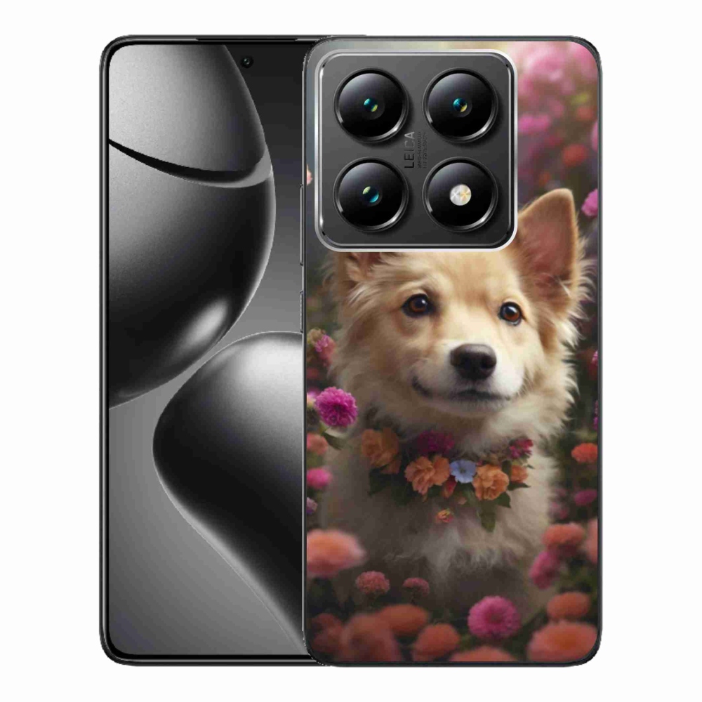 Gelový kryt mmCase na Xiaomi 14T Pro - německý špic