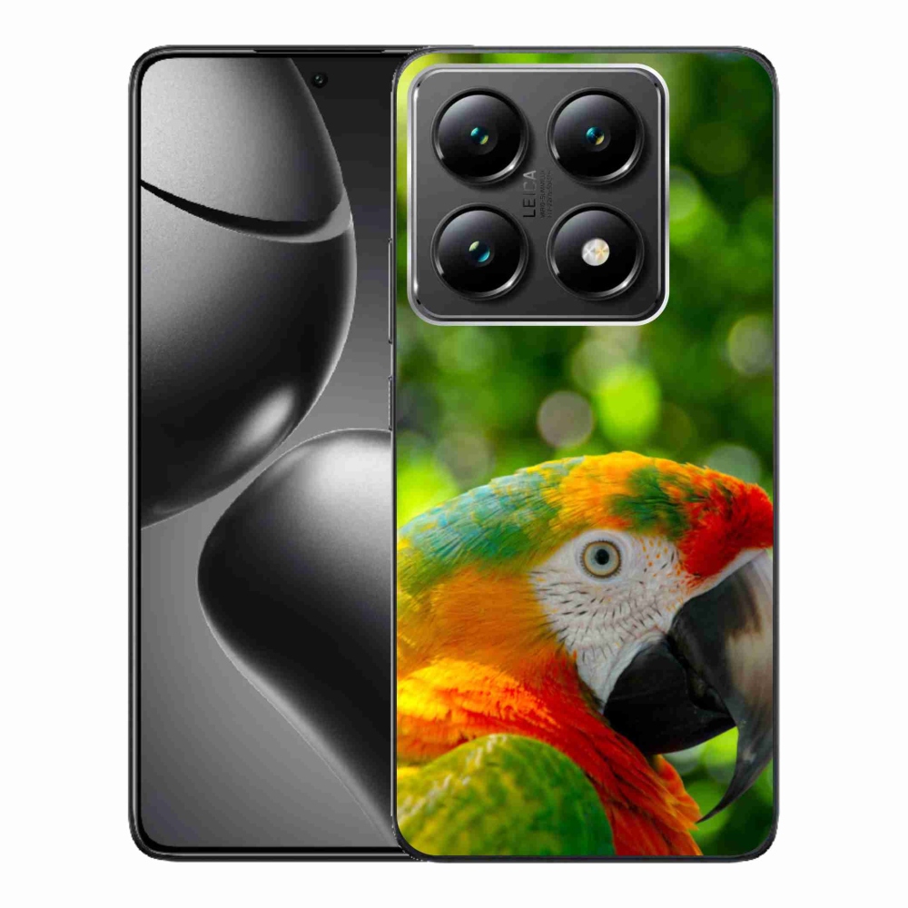Gelový kryt mmCase na Xiaomi 14T Pro - papoušek ara 3