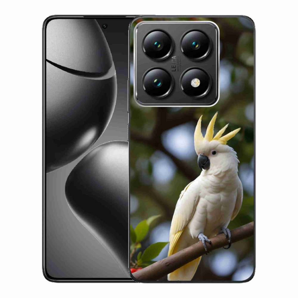Gelový kryt mmCase na Xiaomi 14T Pro - papoušek kakadu 3