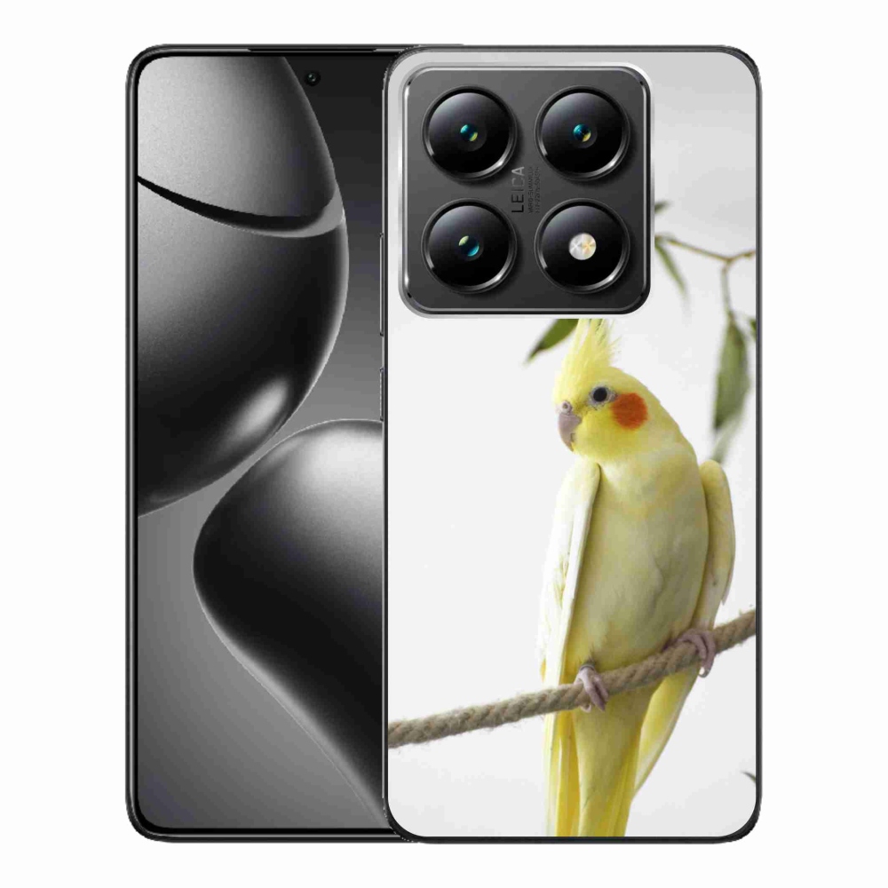 Gelový kryt mmCase na Xiaomi 14T Pro - papoušek korela chocholatá