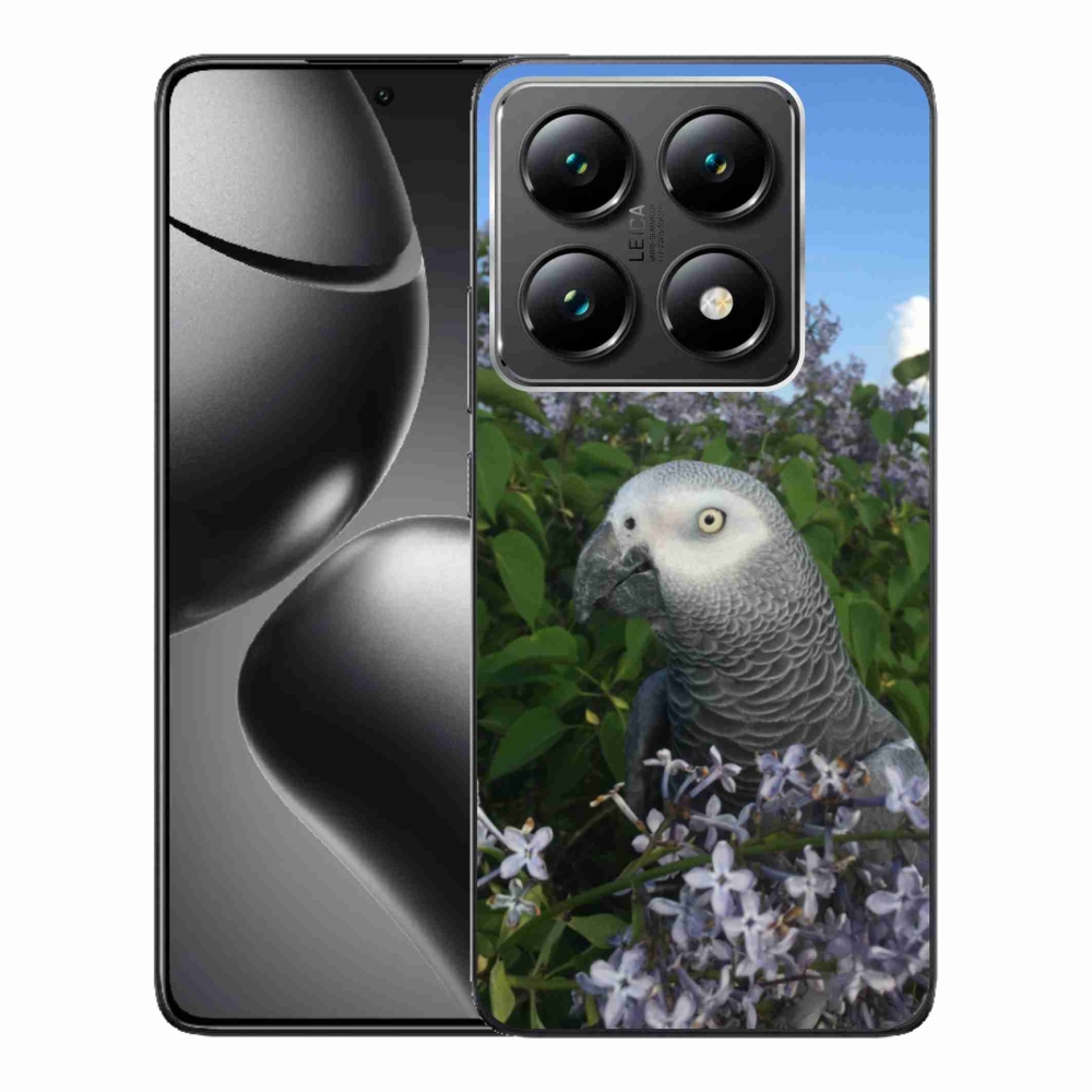 Gelový kryt mmCase na Xiaomi 14T Pro - papoušek žako