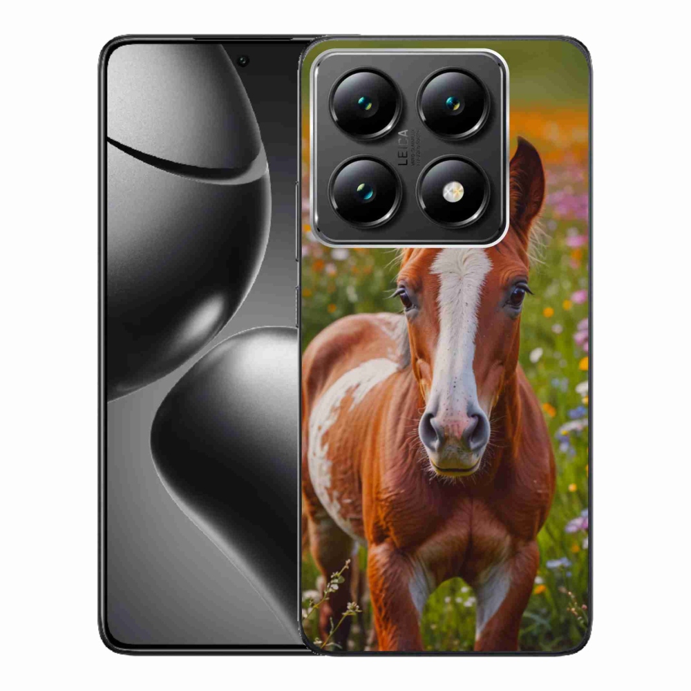 Gelový kryt mmCase na Xiaomi 14T Pro - roztomilé hříbě