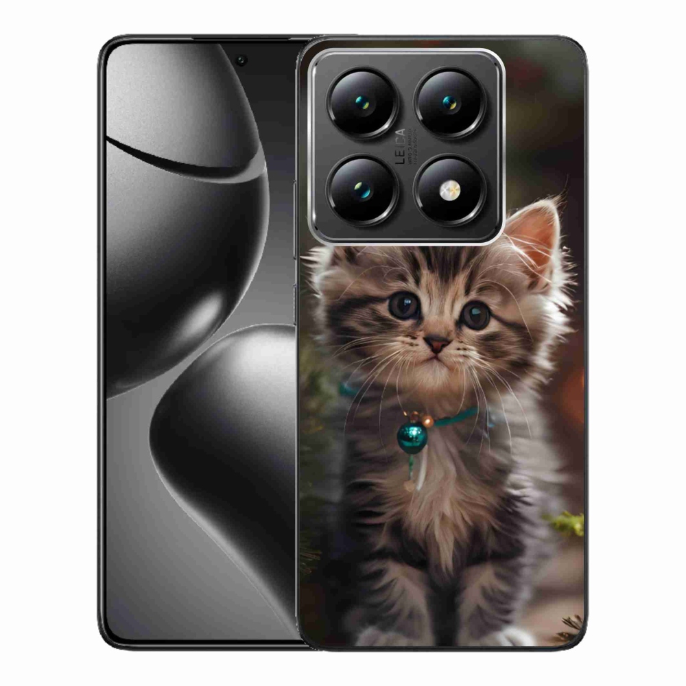 Gelový kryt mmCase na Xiaomi 14T Pro - roztomilé kotě 11