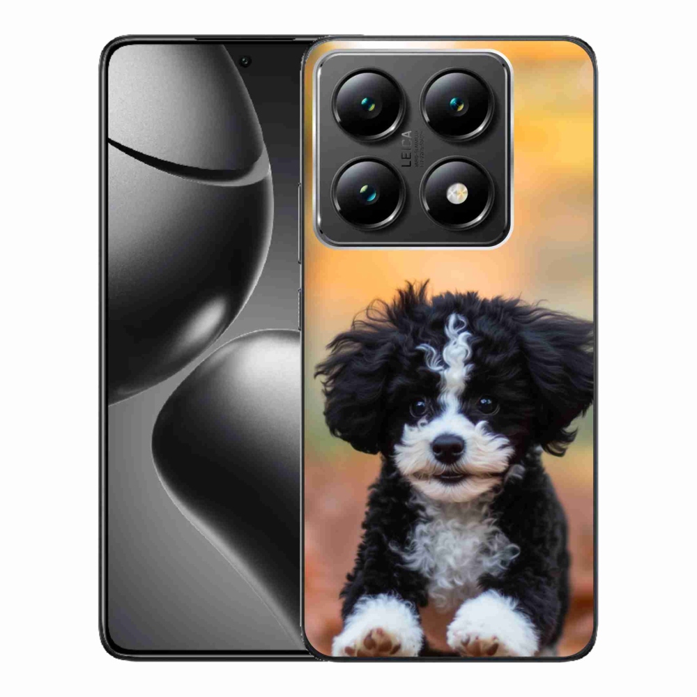 Gelový kryt mmCase na Xiaomi 14T Pro - roztomilé štěně 2