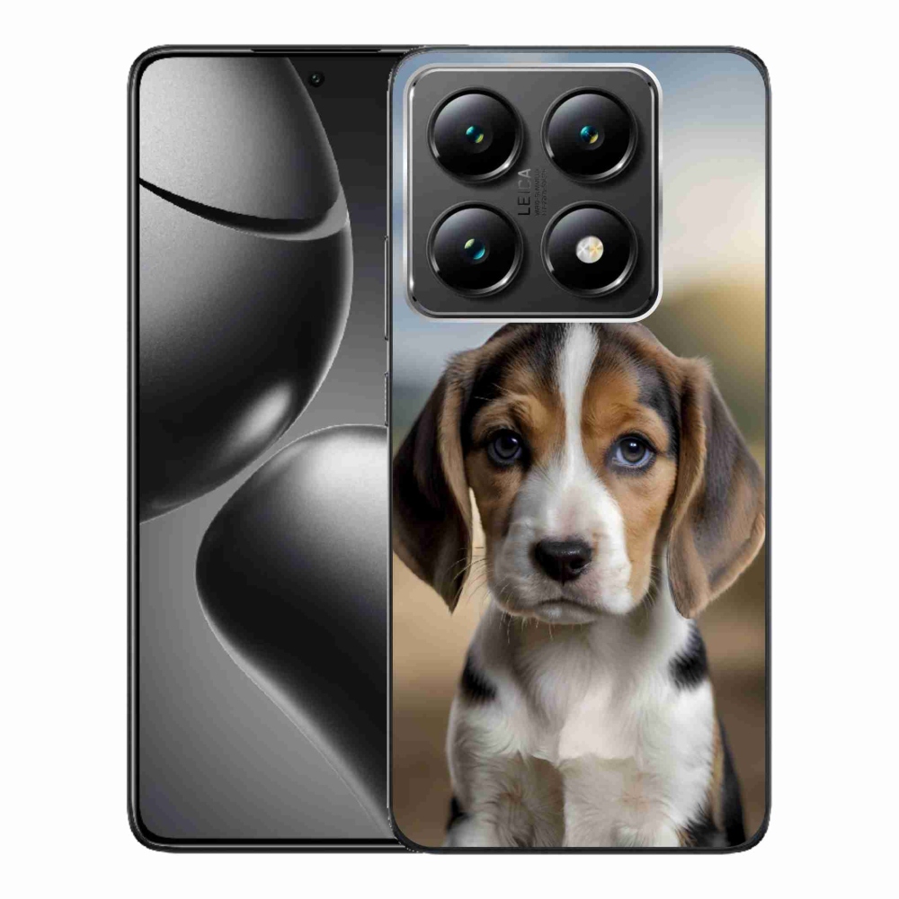 Gelový kryt mmCase na Xiaomi 14T Pro - roztomilý bígl