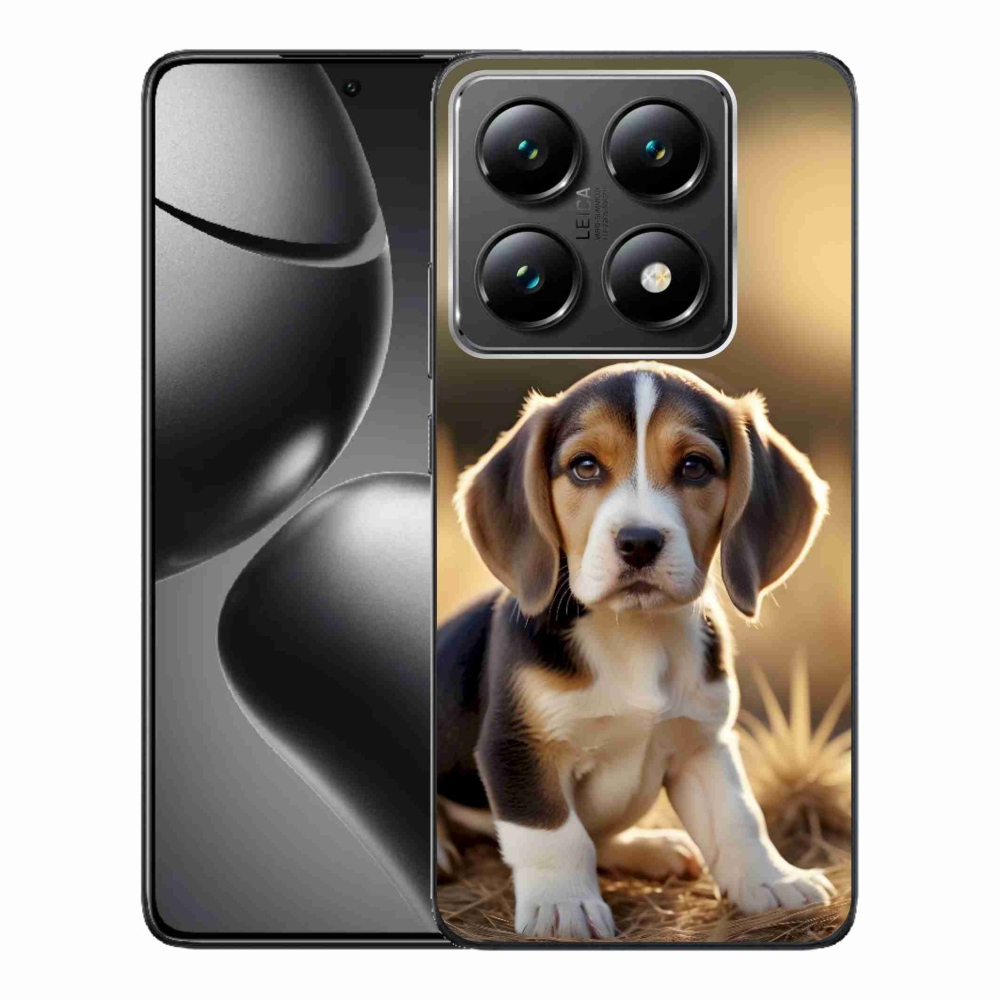 Gelový kryt mmCase na Xiaomi 14T Pro - roztomilý bígl