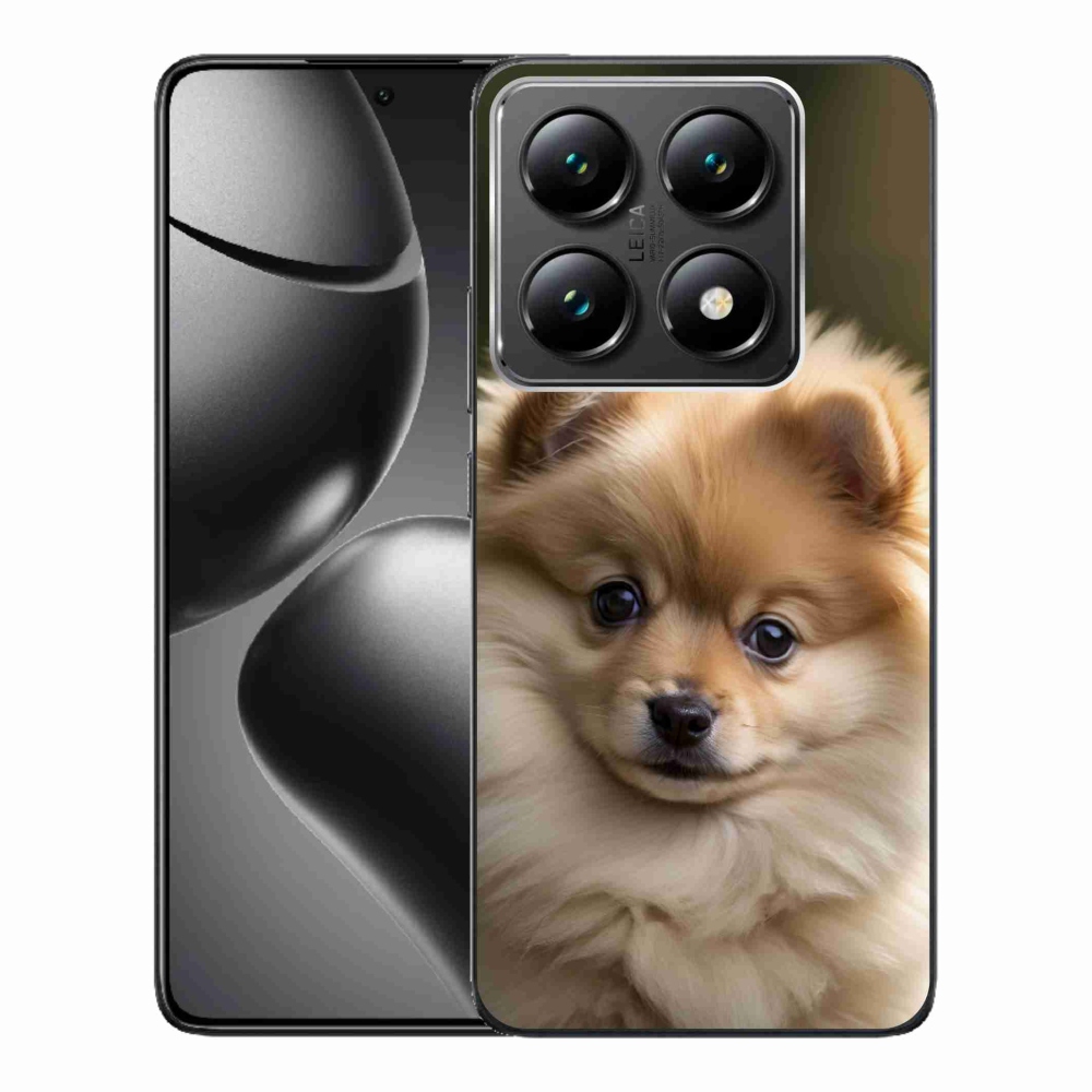 Gelový kryt mmCase na Xiaomi 14T Pro - roztomilý pomeranian 2