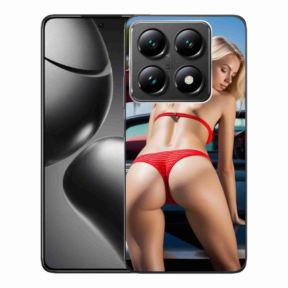 Gelový kryt mmCase na Xiaomi 14T Pro - sexy žena 2