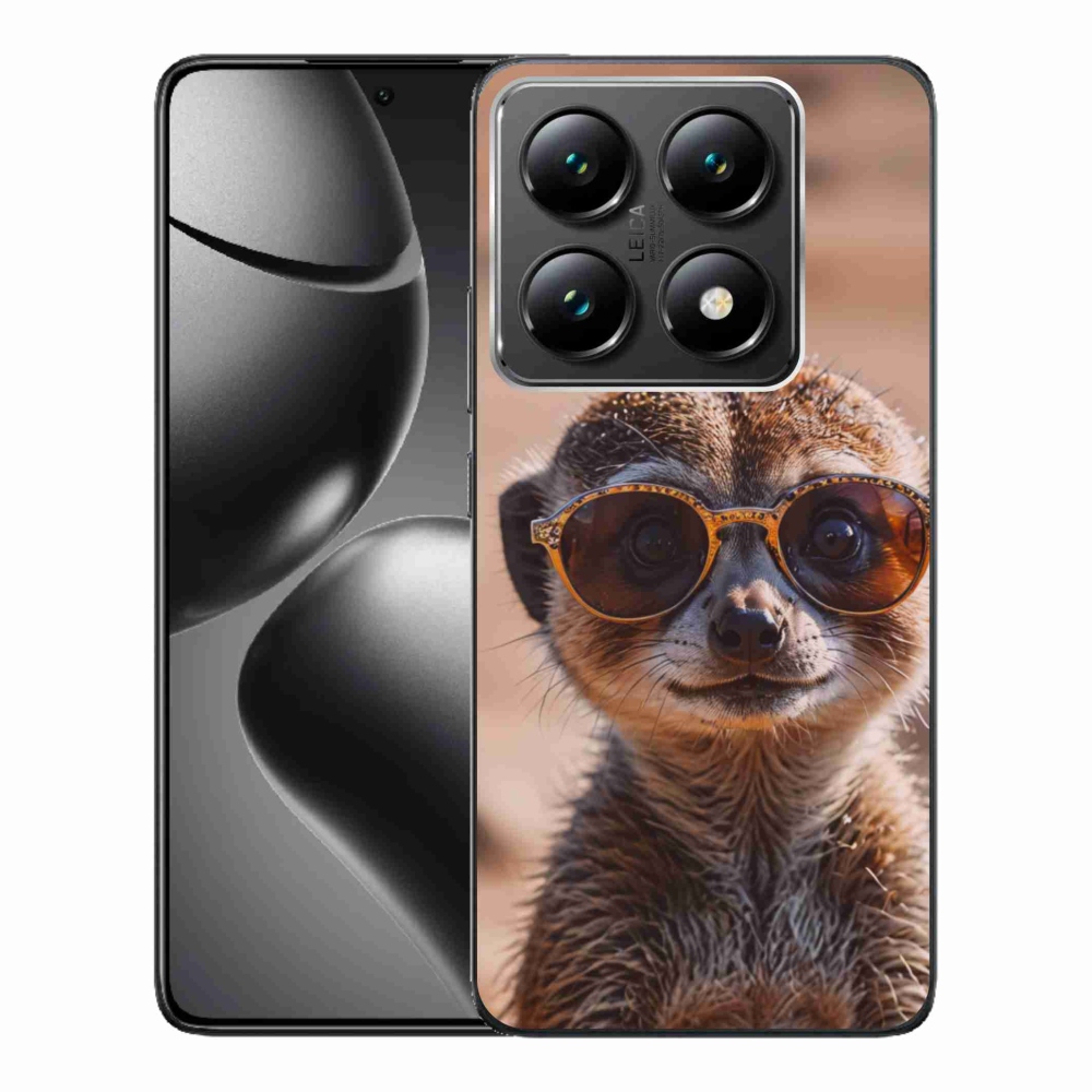 Gelový kryt mmCase na Xiaomi 14T Pro - stylová surikata