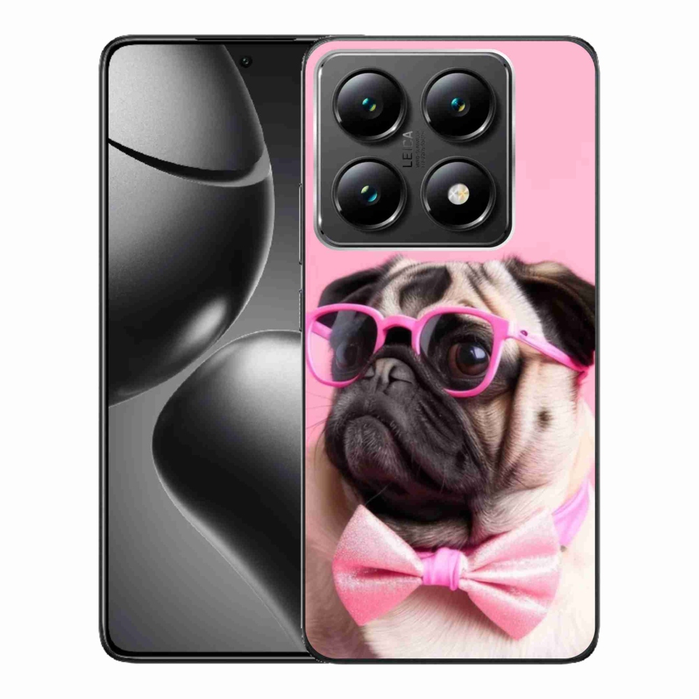 Gelový kryt mmCase na Xiaomi 14T Pro - stylový mops