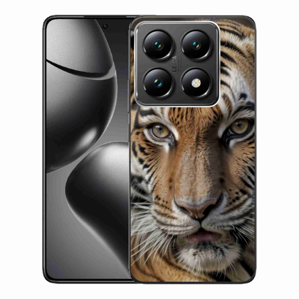 Gelový kryt mmCase na Xiaomi 14T Pro - tygří pohled