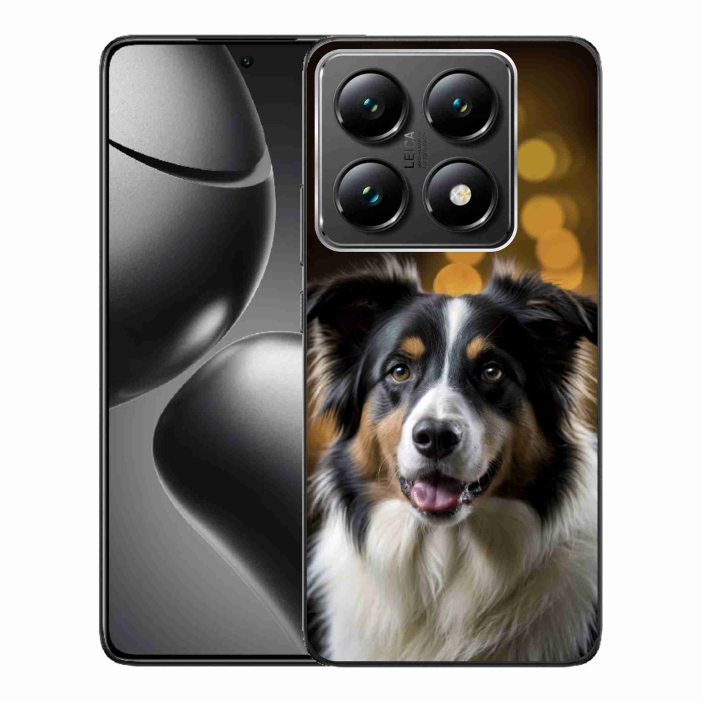 Gelový kryt mmCase na Xiaomi 14T Pro - usměvavý australský ovčák