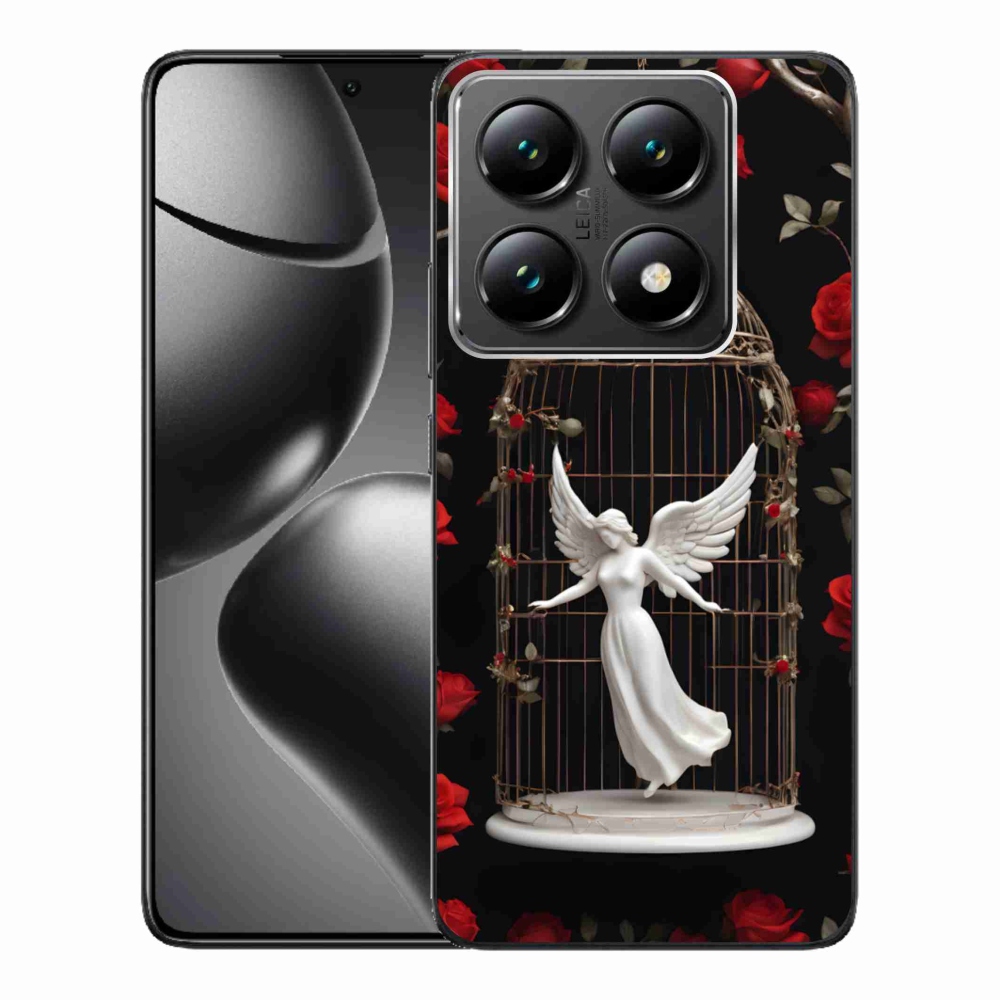Gelový kryt mmCase na Xiaomi 14T Pro - uvězněný anděl