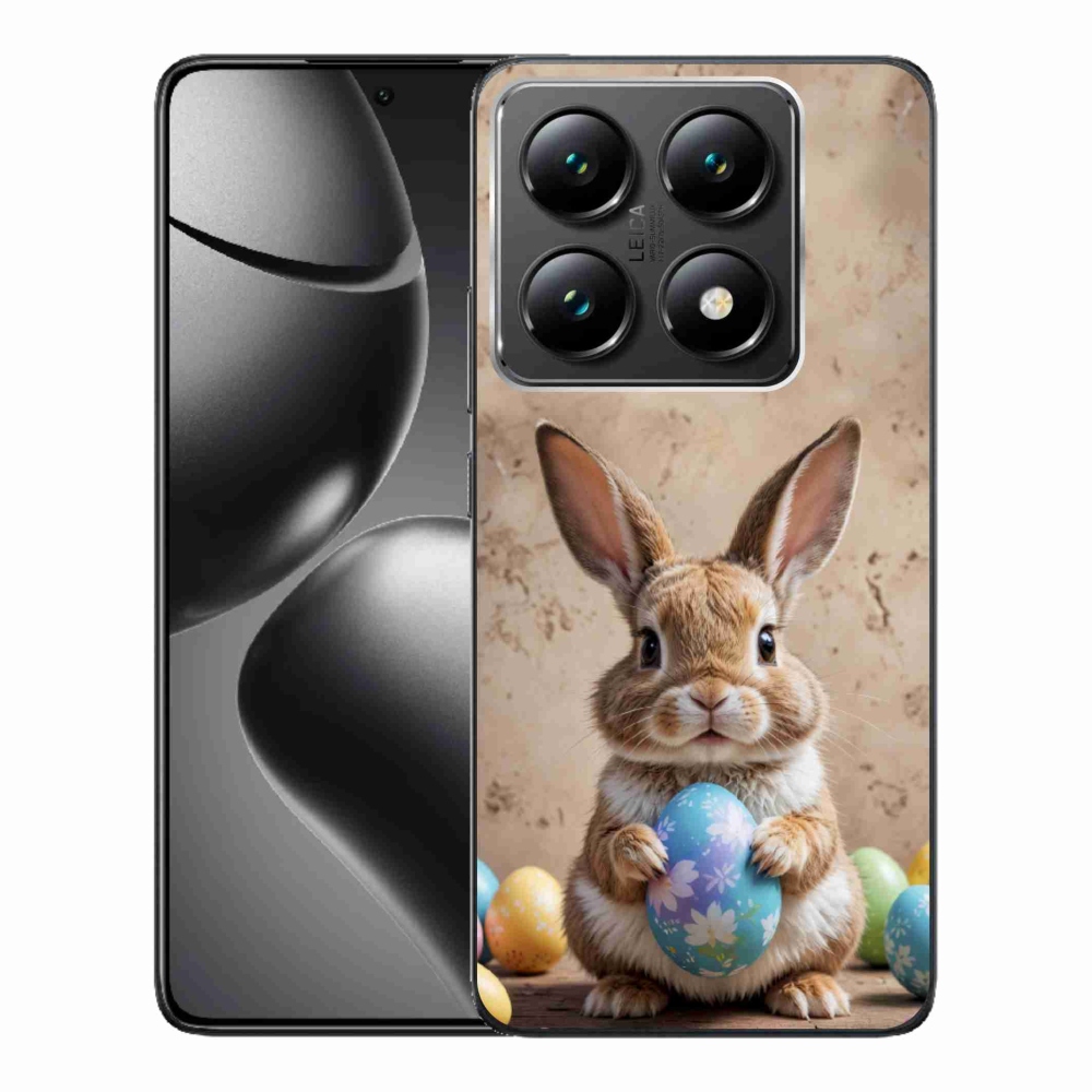 Gelový kryt mmCase na Xiaomi 14T Pro - velikonoční králíček