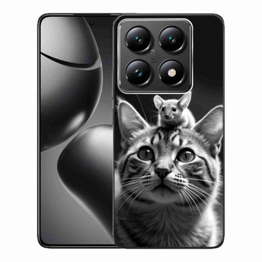 Gelový kryt mmCase na Xiaomi 14T Pro - zvířecí přátelství 2