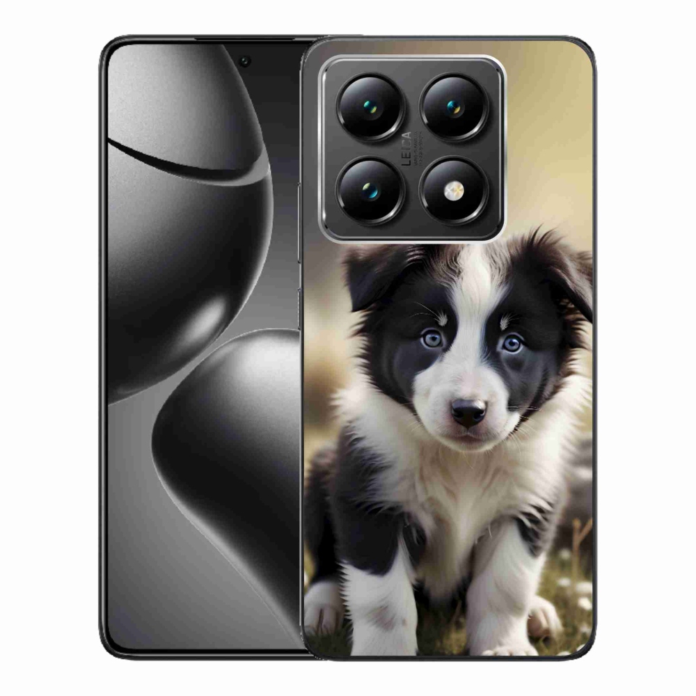 Gelový kryt mmCase na Xiaomi 14T - roztomilá border kolie