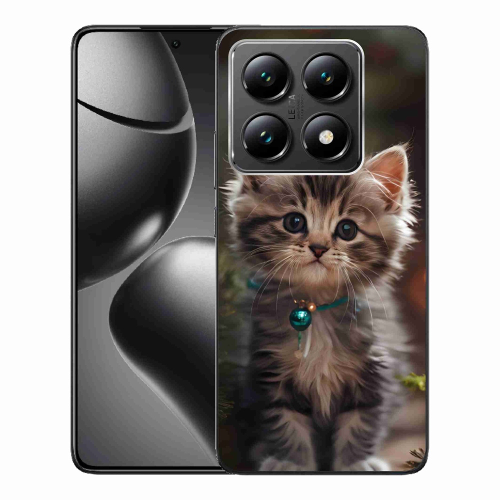 Gelový kryt mmCase na Xiaomi 14T - roztomilé kotě 11