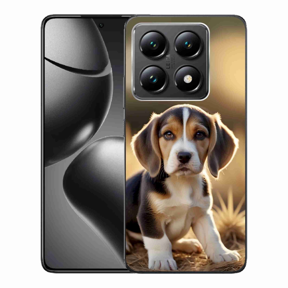 Gelový kryt mmCase na Xiaomi 14T - roztomilý bígl