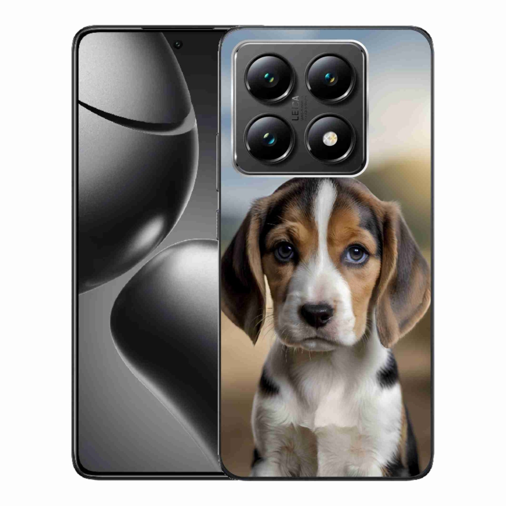 Gelový kryt mmCase na Xiaomi 14T - roztomilý bígl