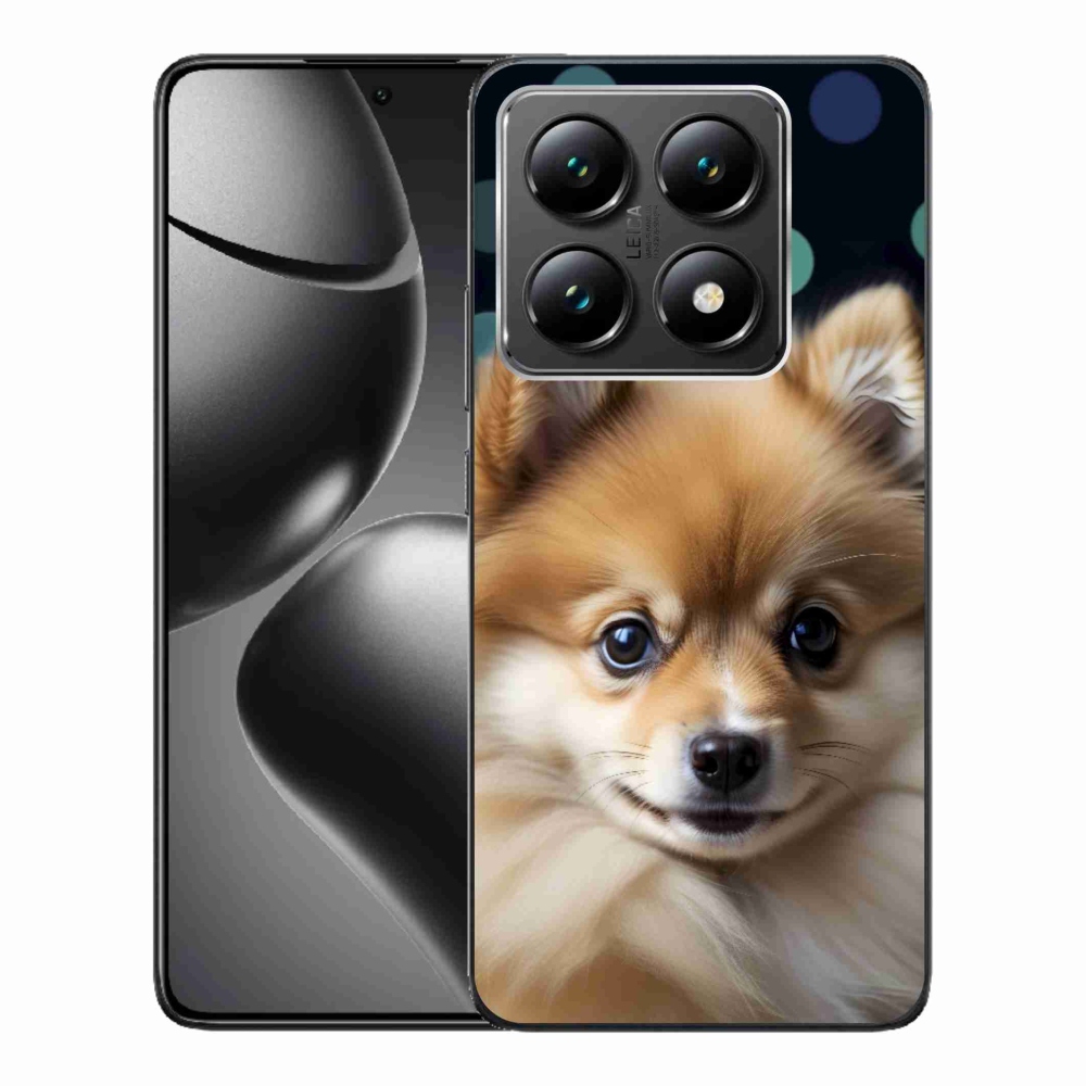 Gelový kryt mmCase na Xiaomi 14T - roztomilý pomeranian