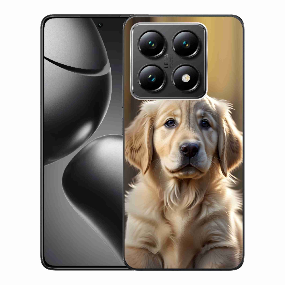 Gelový kryt mmCase na Xiaomi 14T - roztomilý zlatý retrívr