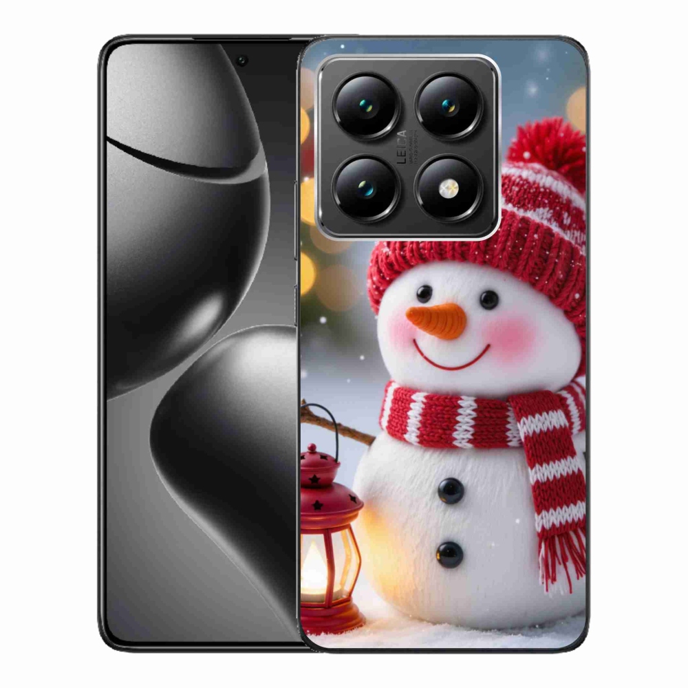 Gelový kryt mmCase na Xiaomi 14T - sněhulák 2