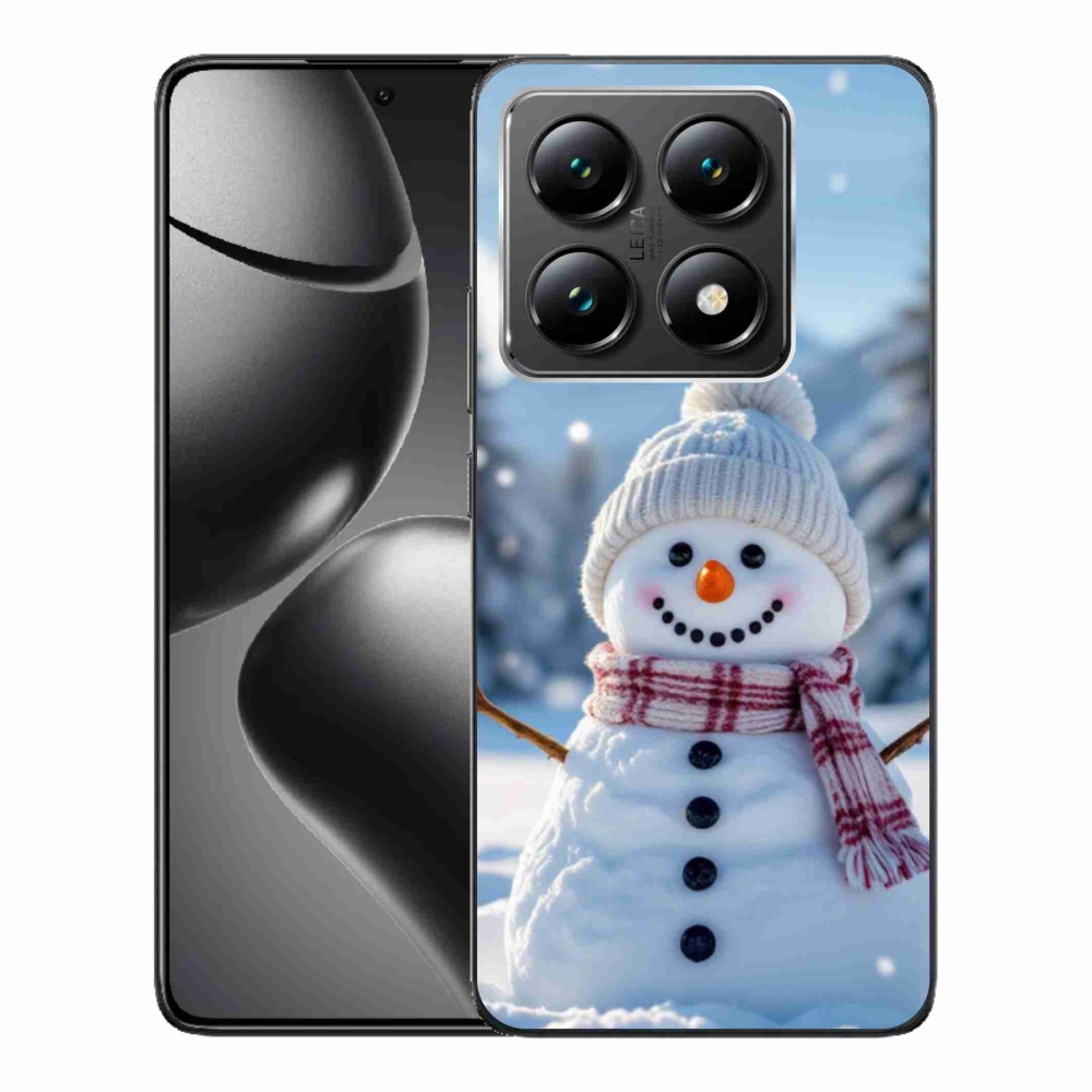Gelový kryt mmCase na Xiaomi 14T - sněhulák 3