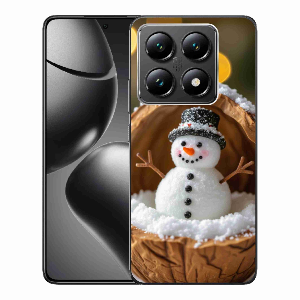 Gelový kryt mmCase na Xiaomi 14T - sněhulák 4