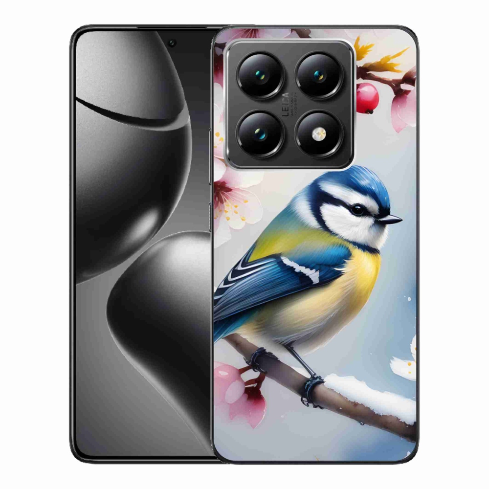 Gelový kryt mmCase na Xiaomi 14T - sýkorka