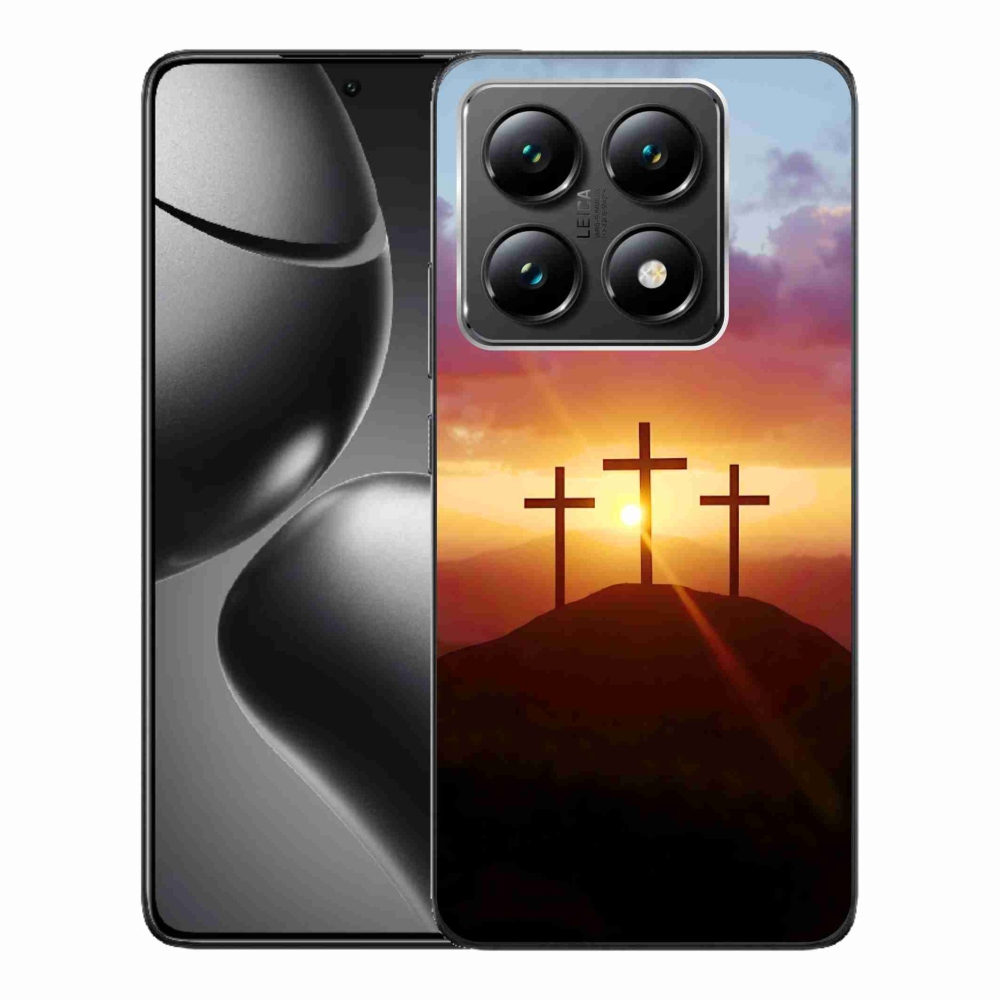 Gelový kryt mmCase na Xiaomi 14T - tři kříže