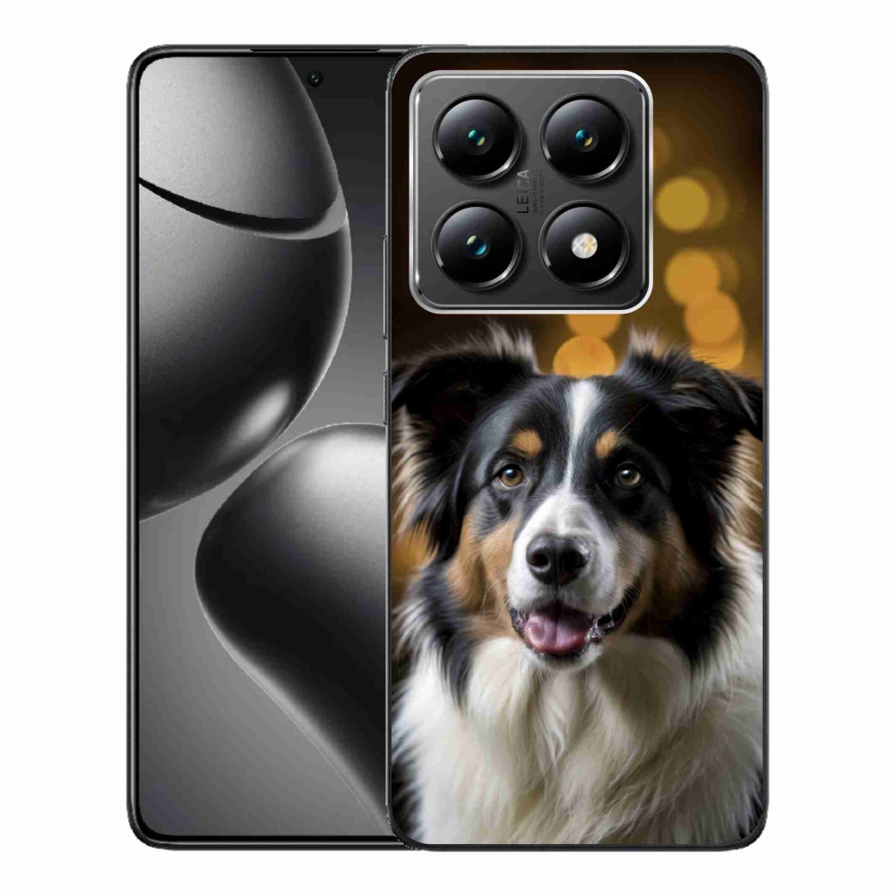 Gelový kryt mmCase na Xiaomi 14T - usměvavý australský ovčák