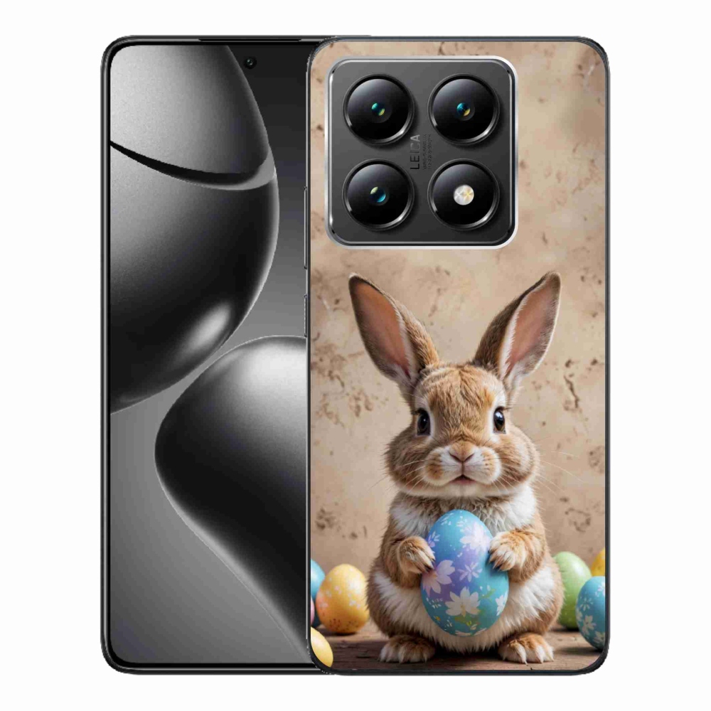 Gelový kryt mmCase na Xiaomi 14T - velikonoční králíček