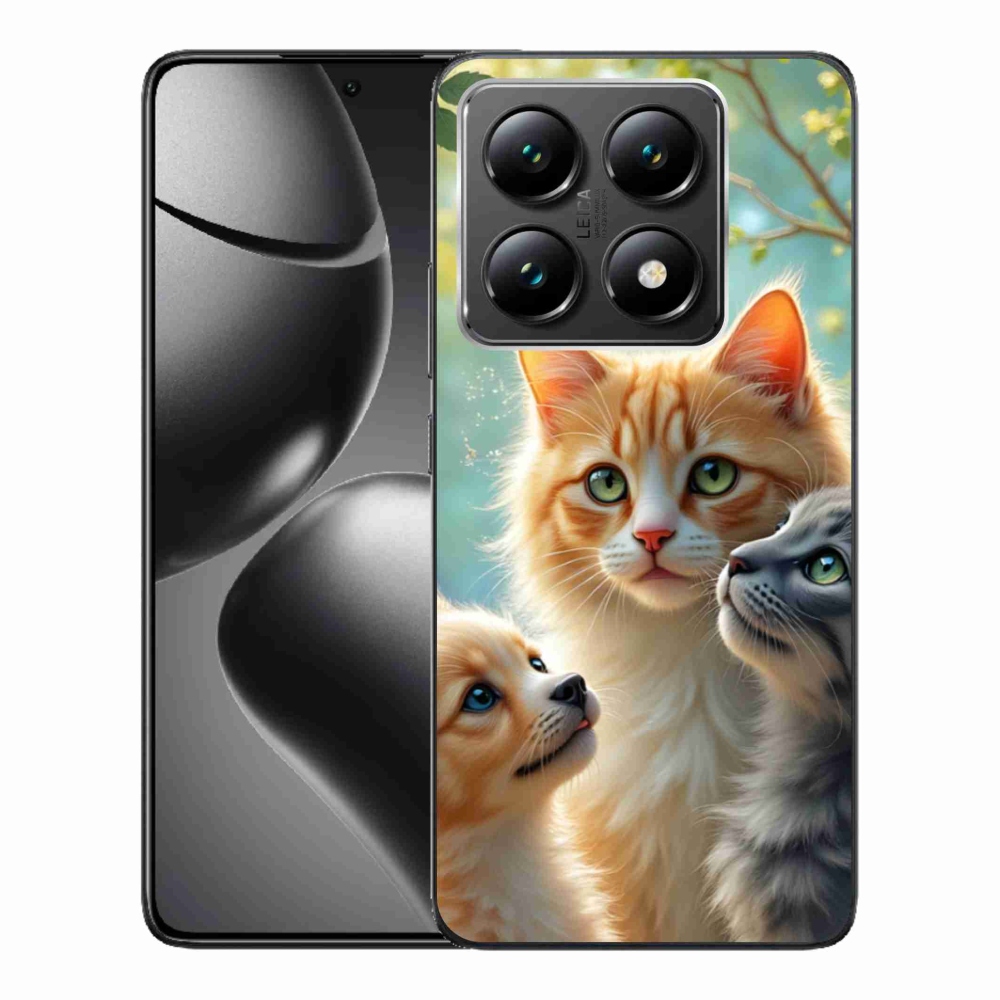 Gelový kryt mmCase na Xiaomi 14T - zvířecí přátelství 2