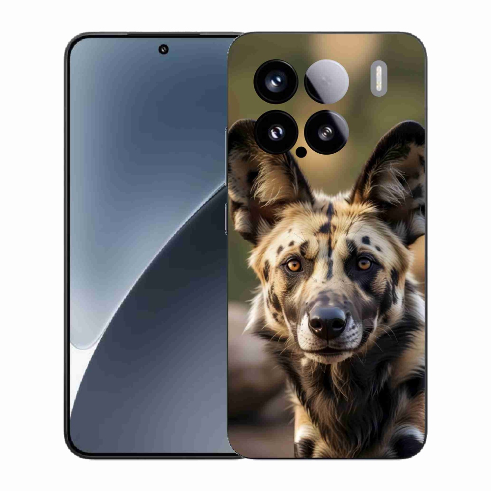 Gelový kryt mmCase na Xiaomi 15 - africký divoký pes