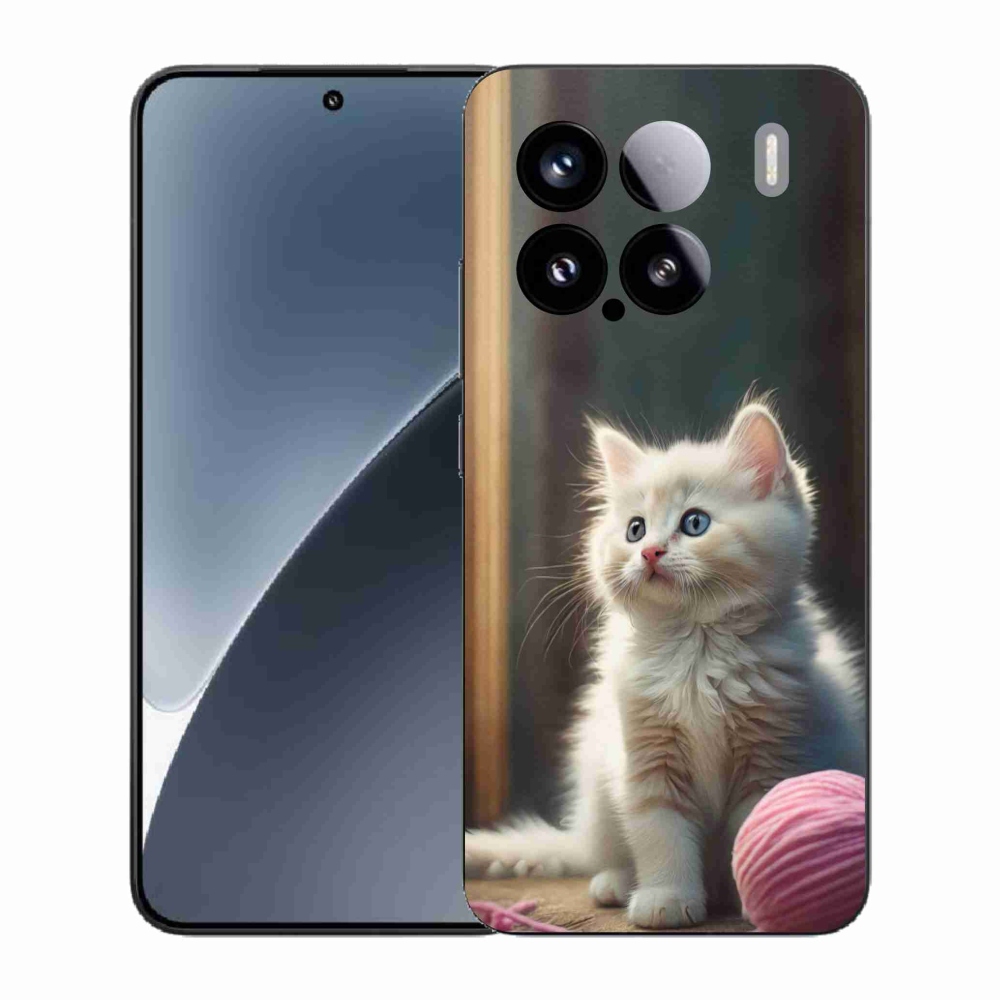Gelový kryt mmCase na Xiaomi 15 - bílé kotě 2