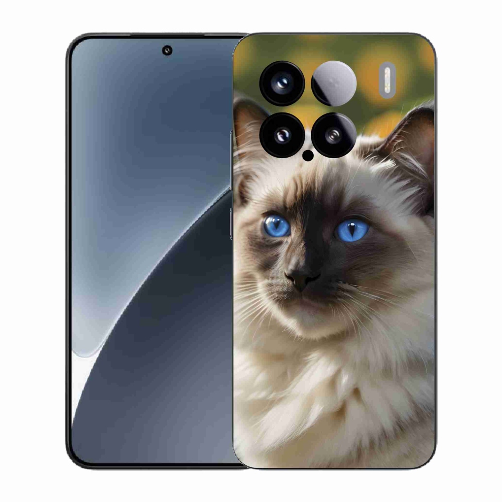 Gelový kryt mmCase na Xiaomi 15 - bílý ragdoll