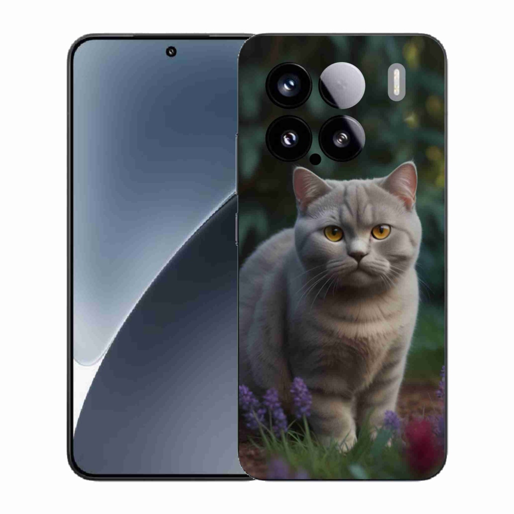 Gelový kryt mmCase na Xiaomi 15 - britská kočka