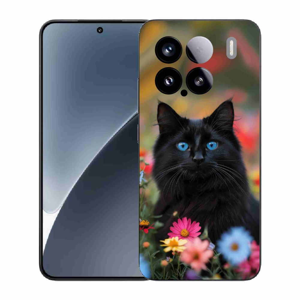 Gelový kryt mmCase na Xiaomi 15 - černé kotě 4