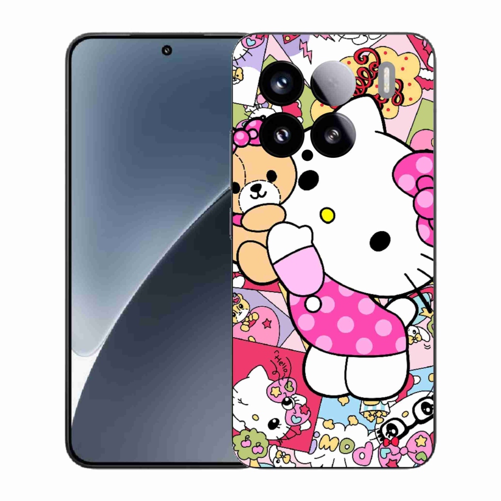 Gelový kryt mmCase na Xiaomi 15 - cute kitty