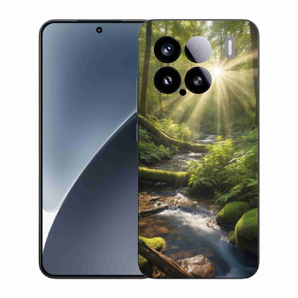 Gelový kryt mmCase na Xiaomi 15 - hlubina lesa