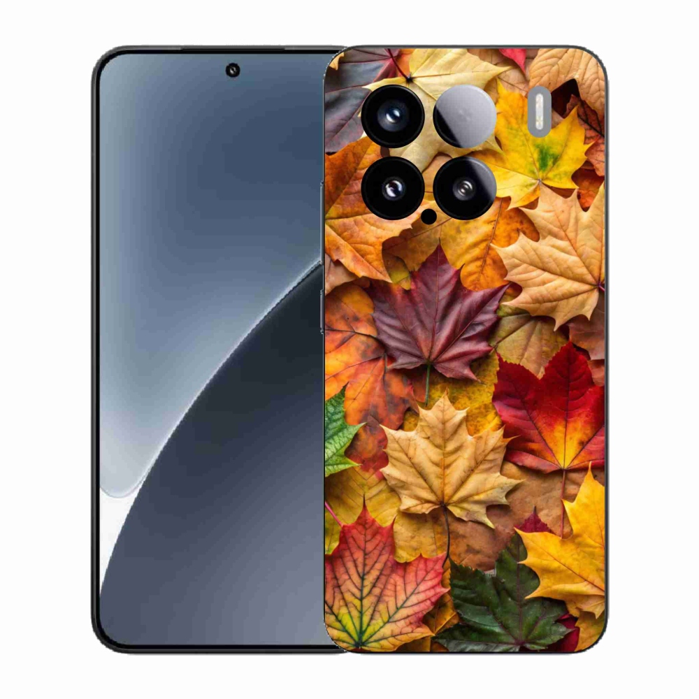 Gelový kryt mmCase na Xiaomi 15 - javorové listy 2