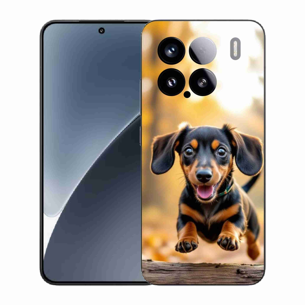 Gelový kryt mmCase na Xiaomi 15 - jezevčík 2