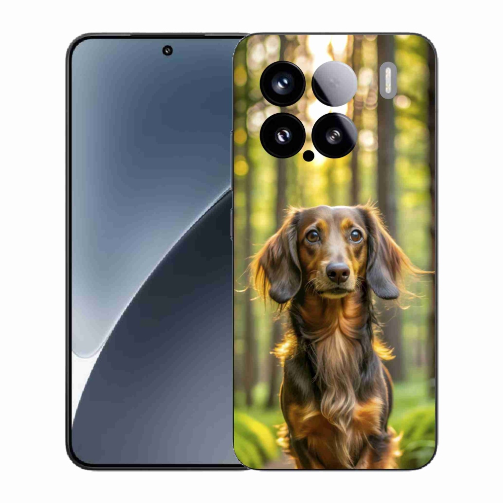 Gelový kryt mmCase na Xiaomi 15 - jezevčík 4